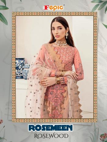 Fepic Rosemeen Rosewood pakistani Suits catalog wholesaler