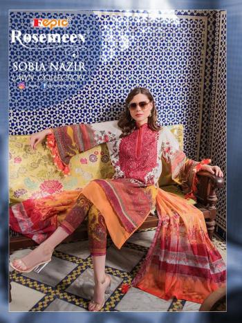 Fepic Rosemeen Sobia Nazir Lawn Collection Pakistani Suits