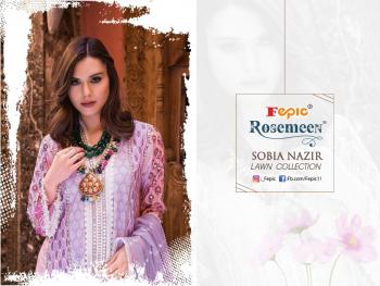 Fepic Rosemeen Sobia Nazir Lawn Collection Pakistani Suits