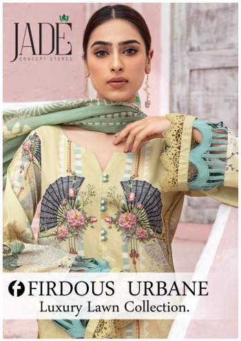 Firdous Urbane Luxury Lawn Pakistani suits catalog