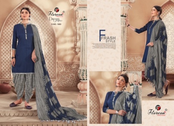 Floreon Dream Patiyala Pashmina Salwar Kameez wholesaler