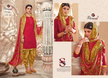 Floreon Dream Patiyala Pashmina Salwar Kameez wholesaler