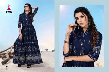 FVD blue Diamond Rayon Gown buy wholesale price