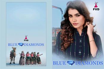 FVD blue Diamond Rayon Gown buy wholesale price