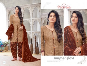 Ganesha Patiyala vol 22 Punjabi Cotton Dress Material