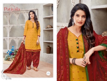 Ganesha Patiyala vol 22 Punjabi Cotton Dress Material