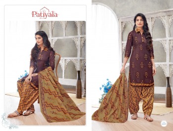 Ganesha Patiyala vol 22 Punjabi Cotton Dress Material