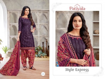 Ganesha Patiyala vol 22 Punjabi Cotton Dress Material