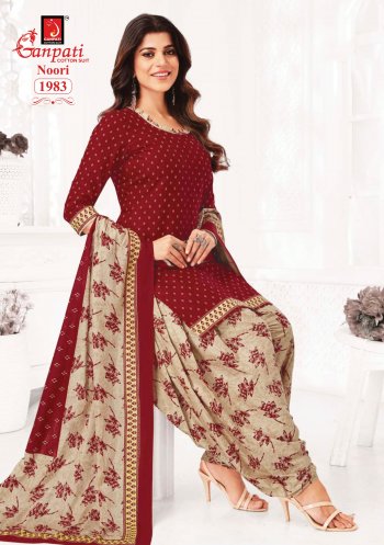 Ganpati Noori Patiyala vol 8 casual dress material catalog