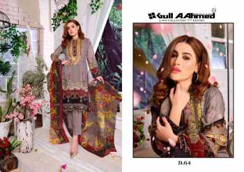 Gull Ahmed vol 7 lawn pakistani Suits Wholesaler