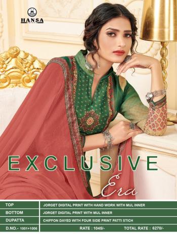 Hansa Exclusive Era Georgette Salwar Kameez wholesaler