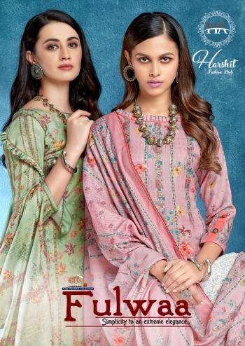 Harshit fashion Fulwaa Pashmina Winter Salwar Kameez