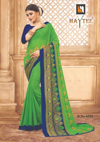 Haytee Splash 90 Dani Print Daily wear Saree catalog