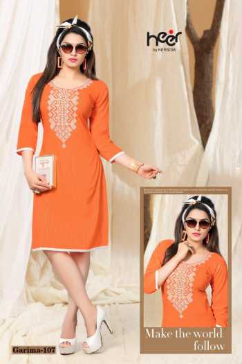 Heer Garima Daily wear kurtis wholesale Price