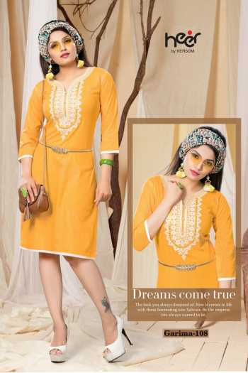 Heer Garima Daily wear kurtis wholesale Price