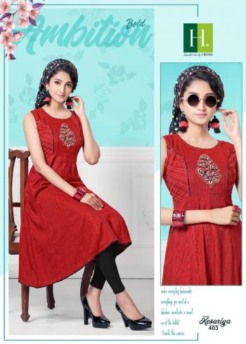 Hirwa Kesariya vol 4 Anarkali kurtis catalog wholesaler