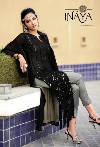 inaya LPC 58 kurtis with Cigarette pant catalog wholesale