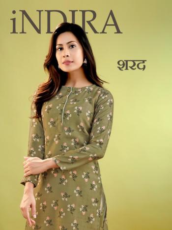 Indira Apparel Sharad Pashmina kurtis with pant catalog