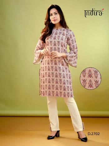 Indira Apparel Sharad Pashmina kurtis with pant catalog