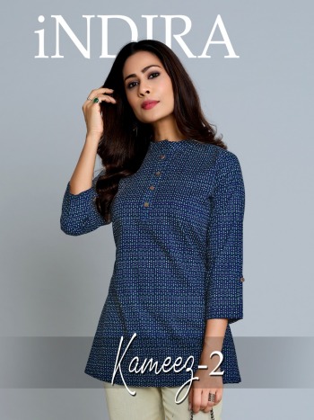 Indira Kameez vol 2 Jaipuri Western Tops catalog wholesaler