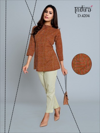 Indira Kameez vol 2 Jaipuri Western Tops catalog wholesaler