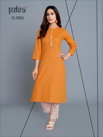 Indira Mist Cotton kurtis with pant catalog wholesaler