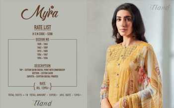 Itrana myra Cotton Satin Salwar kameez catalog