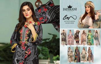 Jaffrani textile luxury lawn pakistani Suits Wholesaler