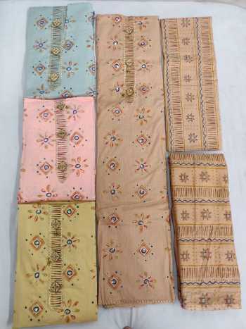 Jaipuri Hand work cambric Suits wholesaler