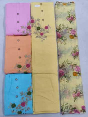 Jaipuri Hand work cambric Suits wholesaler