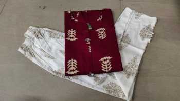 Jaipuri kurtis with pant buy wholesale Price