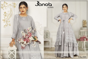 Janab Party wear kurtis and Gown buy wholesale Price