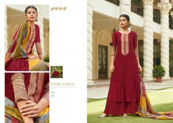 Jay vijay Mahrush Bemberg Silk Salwar Kameez wholesaler