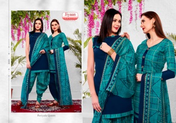 Jiyaan Patiyala Queen vol 3  Cotton Patiyala Dress