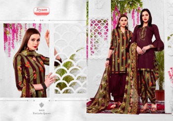 Jiyaan Patiyala Queen vol 3  Cotton Patiyala Dress