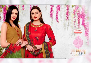 Jiyaan Patiyala Queen vol 3  Cotton Patiyala Dress