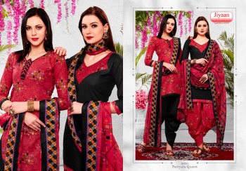 Jiyaan Patiyala Queen vol 3  Cotton Patiyala Dress