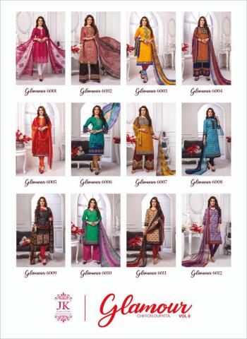 JK Glamour vol 6 Cotton dress material catalog wholesaler