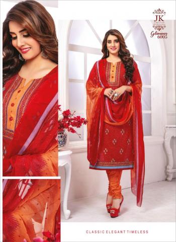 JK Glamour vol 6 Cotton dress material catalog wholesaler