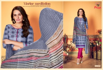 JS Karachi Special Cotton Churidar dress material catalog