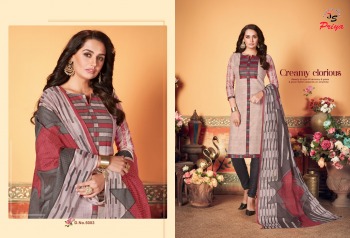 JS Karachi Special Cotton Churidar dress material catalog