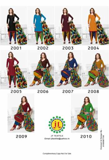 JT Antique Patiyala Special Cotton punjabi dress wholesale Price