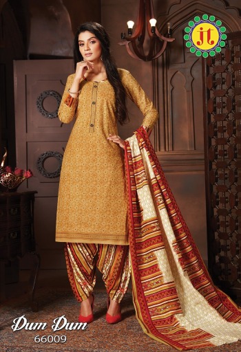 Jt Dum Dum vol 66 cotton punjabi dress Material