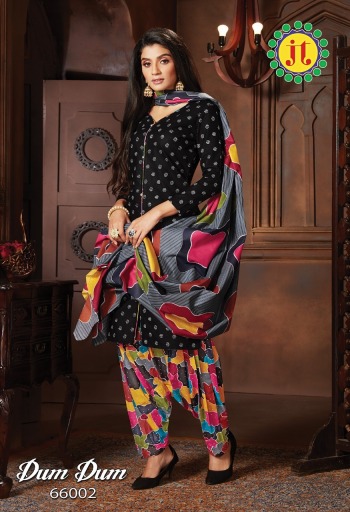 Jt Dum Dum vol 66 cotton punjabi dress Material