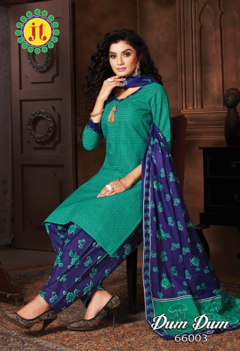 Jt Dum Dum vol 66 cotton punjabi dress Material