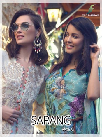 Juvi fashion Sarang vol 2 Cotton Lawn Pakistani Suits wholesaler