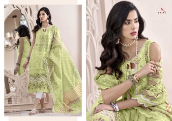 Kaara Suits Noor Gold Cotton pakistani Suits wholesaler