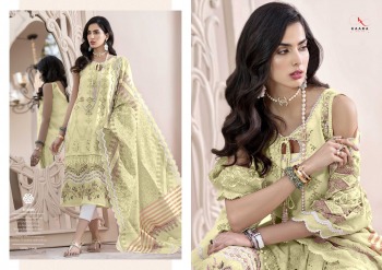 Kaara Suits Noor Gold Cotton pakistani Suits wholesaler