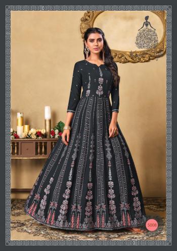 Kajal Style Colourbar vol 5 Anarkali Long gown wholesale Price