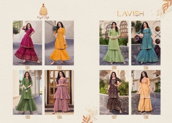 Kajal-Style-Lavish-vol-1-Kurtis-with-Sharara-catalog-wholesaler-7